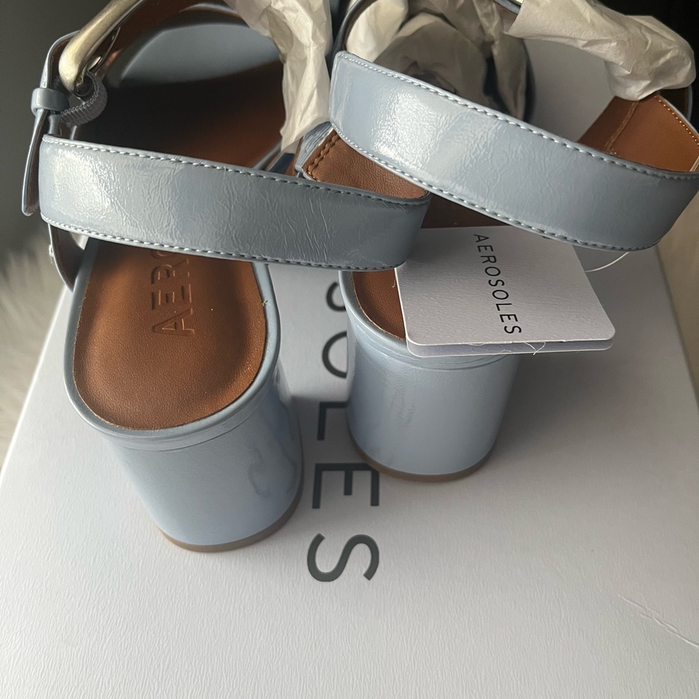 Nero Giardini Women's Light Blue Sandals - Picture 4 of 6